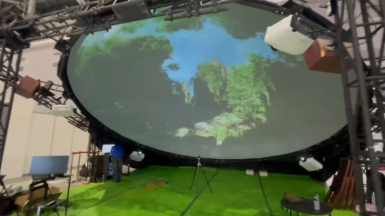 球幕投影3D動畫製作、轉換 — 3
